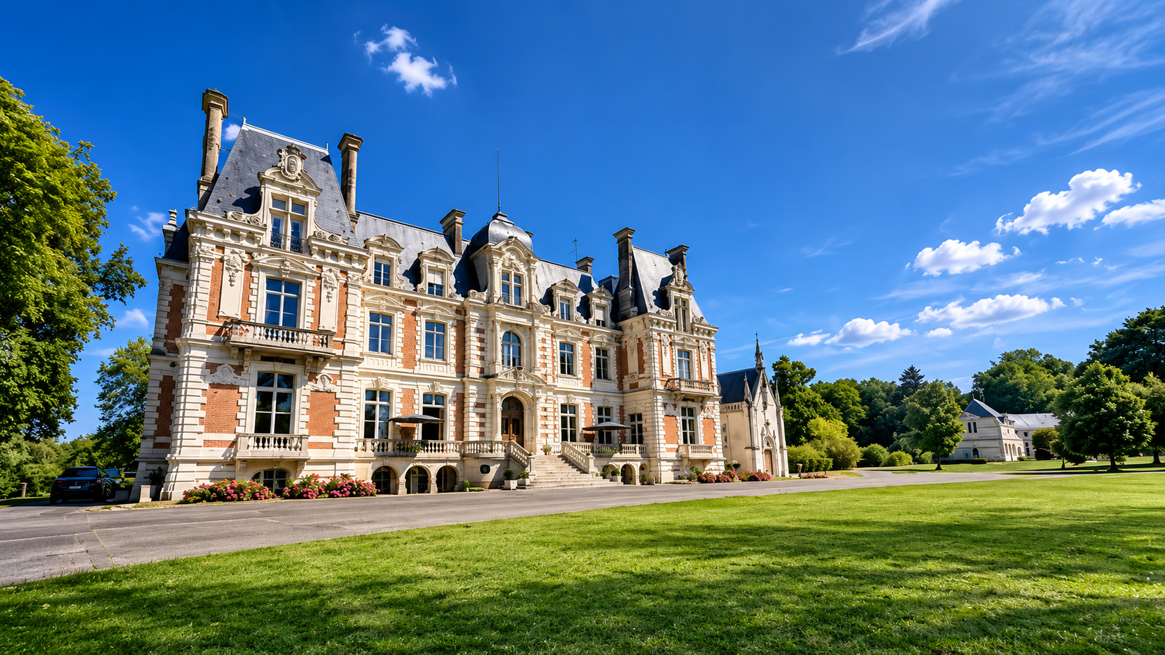 Chambres d'hôtes de charme en Sarthe

Découvrez les chambres d'hôtes du Château de Savonnières à La Bruère-sur-Loir, au cœur de la Vallée du Loir. 

Séjournez dans un château Belle Époque alliant charme, confort et patrimoine, à proximité du Zoo de La Flèche et du circuit des 24 Heures du Mans.