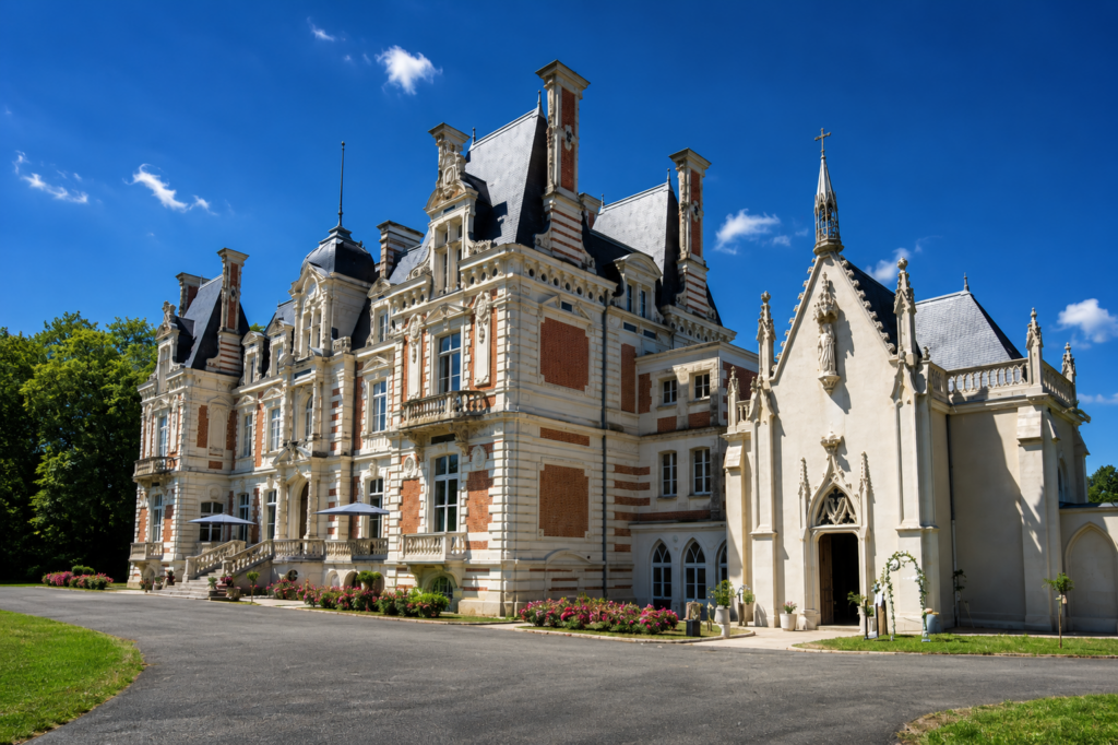 Le Château de Savonnières, situé à La Bruère-sur-Loir, au cœur de la Vallée du Loir, vous ouvre prochainement ses portes pour la privatisation de ses espaces. Que vous souhaitiez organiser un mariage, un séminaire d'entreprise, une réception familiale, un anniversaire, un cocktail, une réunion professionnelle ou tout autre événement privé, notre domaine vous offrira un cadre élégant et authentique.

Entouré d'un vaste parc a